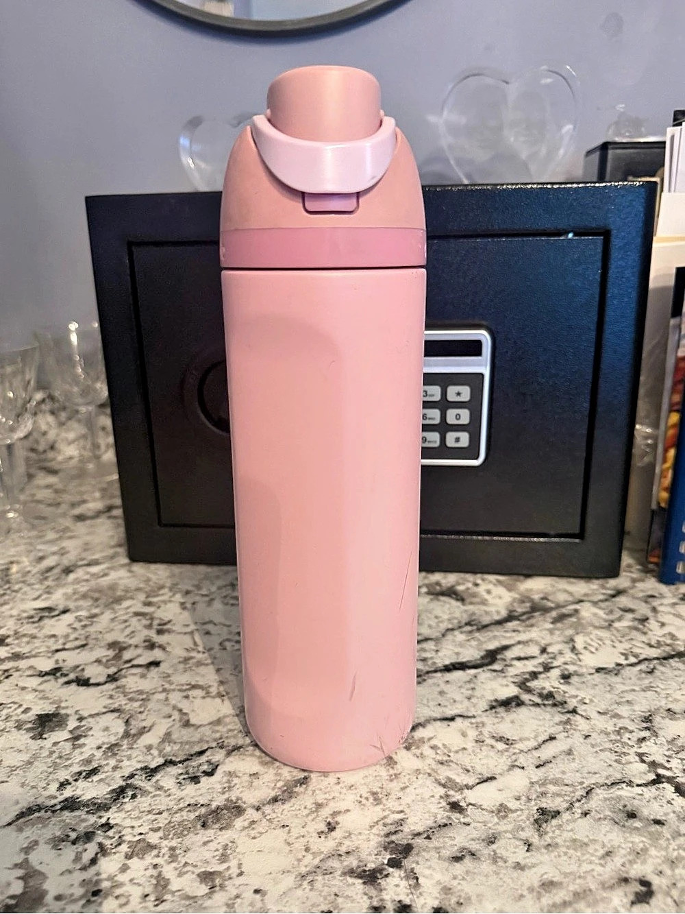 Owala FreeSip 24 oz Pink Insulated Water Bottle
